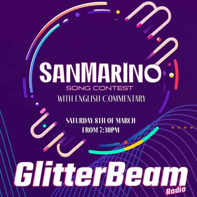 GlitterBeam Italia in prima linea al San Marino Song Contest 2025