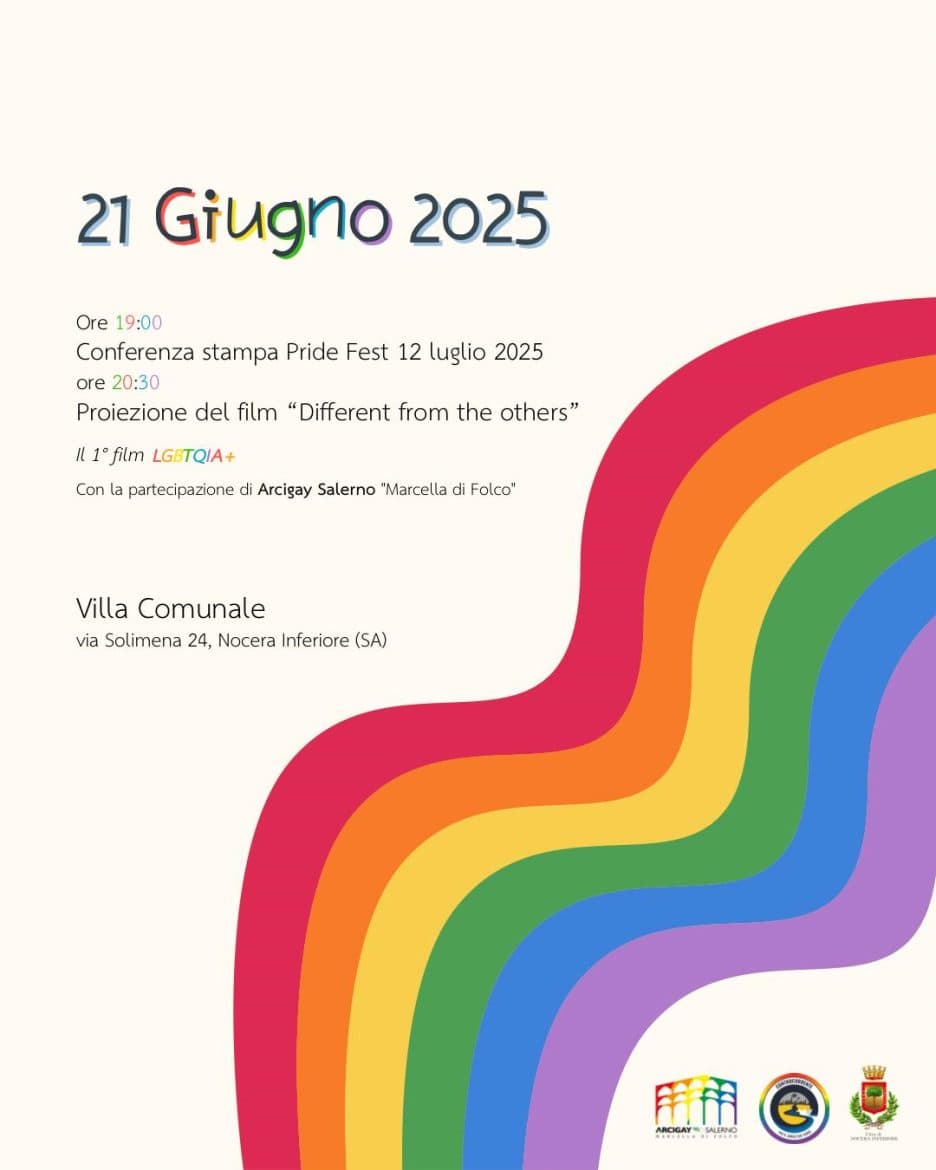 Nocera Inferiore si prepara al suo primo Pride Fest